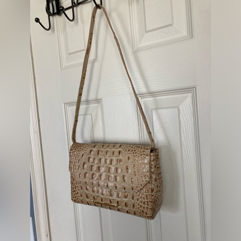 EUC Brahmin Carina Purse Champagne - Picture 7 of 10